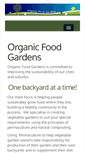 Mobile Screenshot of organicfoodgardens.com.au